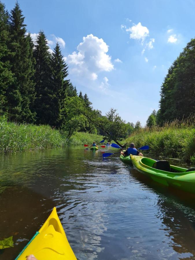 Mazury Kemp Jedwabno Hotel Buitenkant foto